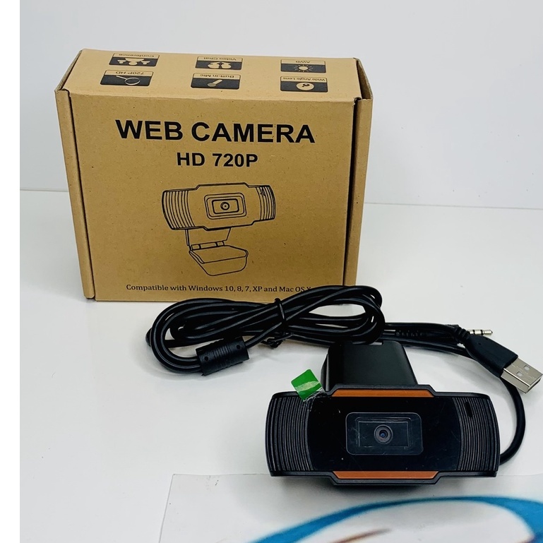 WEBCAM 720P-1080p CÓ MIC kẹp màn hình máy tính, camera hỗ trợ học online, livestream, giảng bài