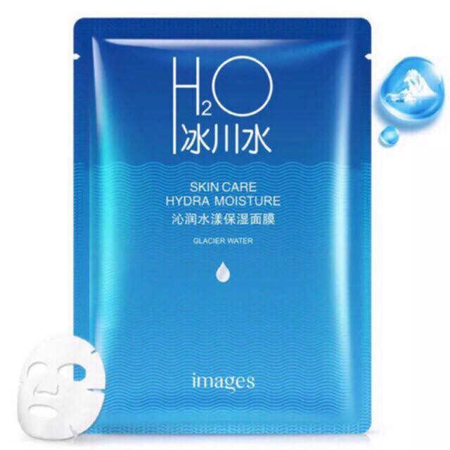 Mặt nạ giấy dưỡng da mụn cấp ẩm thải độc hiệu quả H2O Images