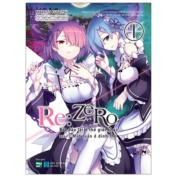 Sách Re:zero - Bắt Đầu Lại Ở Thế Giới Khác - Phần 2 - Tập 1: Một Tuần Ở Dinh Thự - Tặng Kèm Postcard | BigBuy360 - bigbuy360.vn
