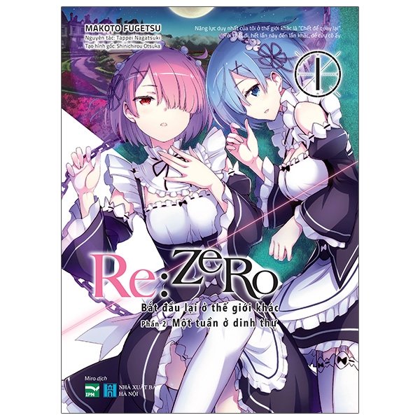 Sách Re:zero - Bắt Đầu Lại Ở Thế Giới Khác - Phần 2 - Tập 1: Một Tuần Ở Dinh Thự - Tặng Kèm Postcard