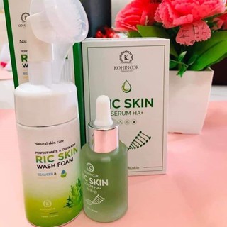 COMBO SỮA RỬA MẲT VÀ SERUM RICSKIN