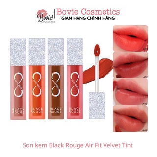 Son kem Black Rouge Air Fit Velvet Tint Ver 5: Night Series A23- A37