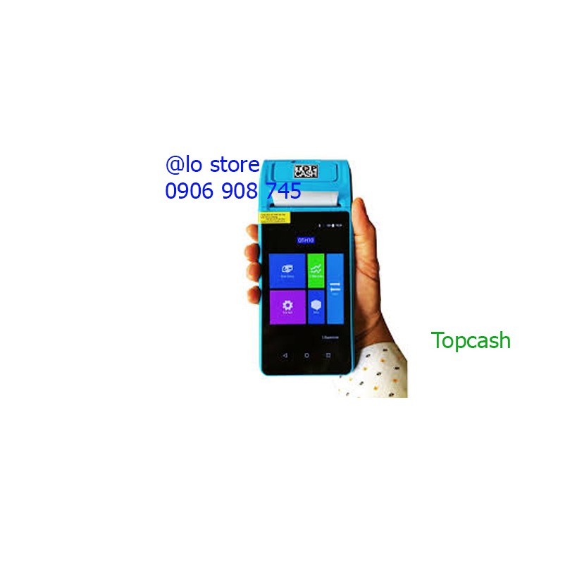 Máy tính tiền cảm ứng cầm tay Topcash POS QT-H10