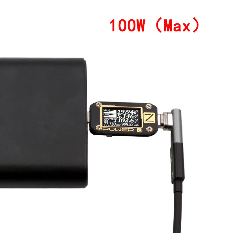 Đầu Chuyển Đổi USB C Từ Tính 9Pins Type C 100W Sạc Nhanh 20 Mbps Chuyên Dụng Cho Pro 2019 Air
