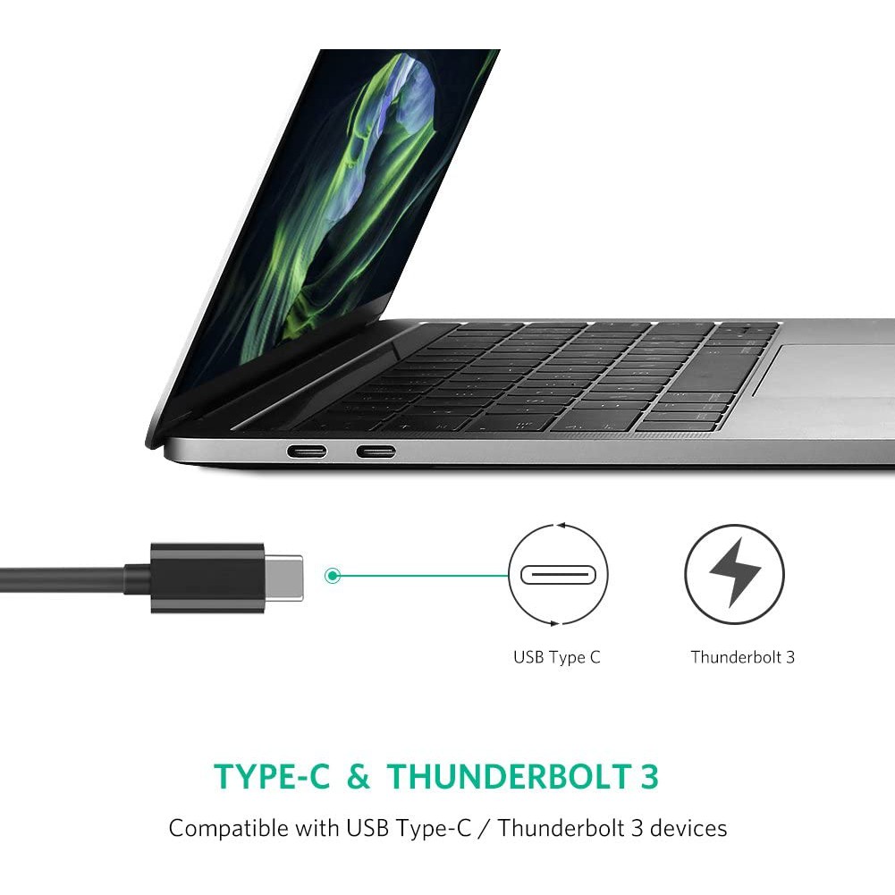 Cáp chuyển đổi USB type C sang đầu mạng Ethernet RJ45 Gigabit UGREEN 50307