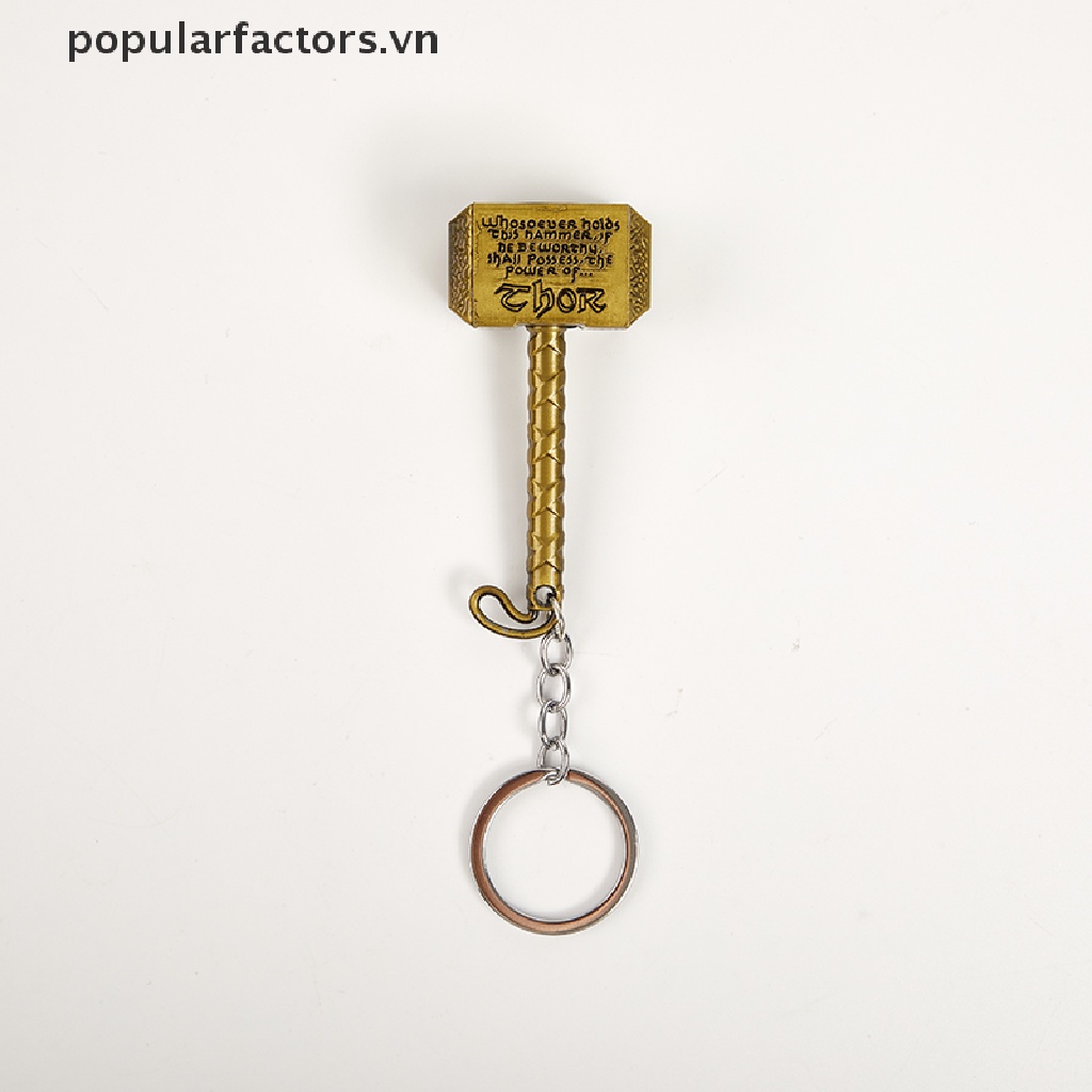 Móc Khóa Hình Búa Thor Năm 2021 Bằng Kim Loại Độc Đáo