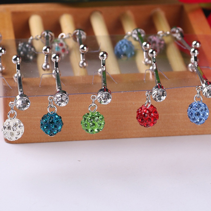 Set 12 Ghim Cài Khăn Choàng Chữ U Đính Đá Phong Cách Hồi Giáo