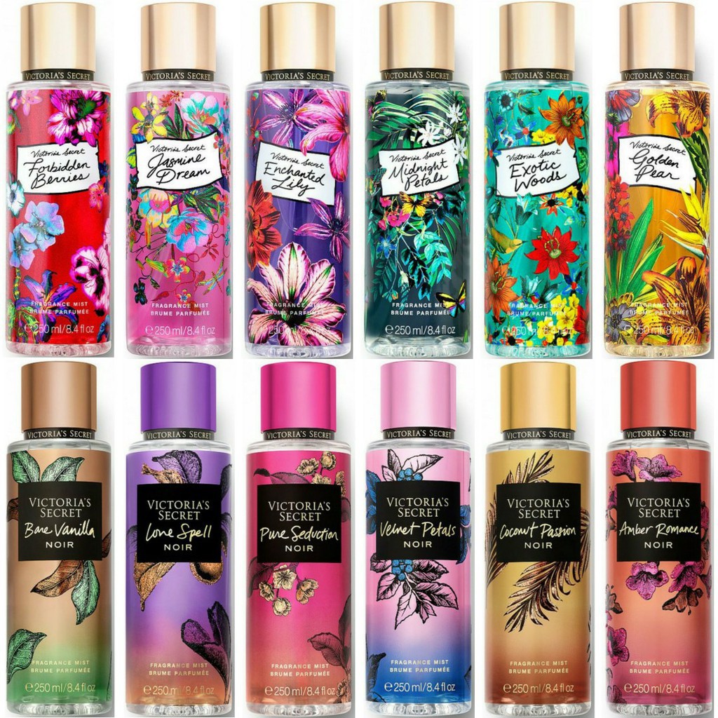 🌟.....: Combo 20 Xịt Thơm Body Mist Victoria’s Secret đủ mùi New ...:🌟 | Thế Giới Skin Care