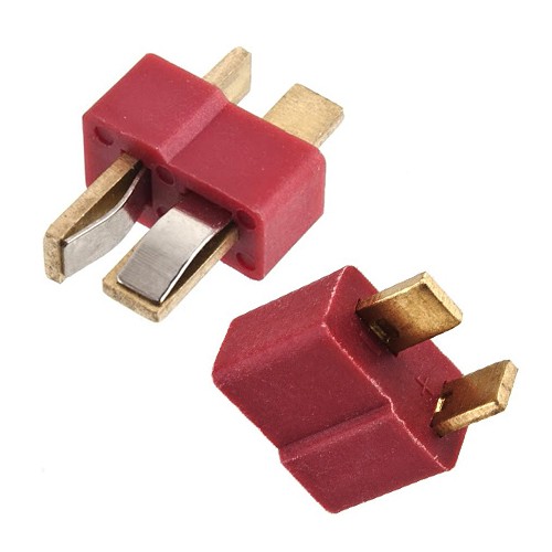 5 Pair Deans Ultra Plug T Male+Female Connector for RC Li-Po Battery