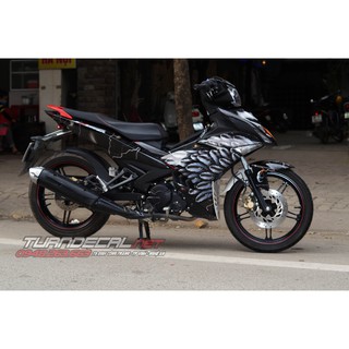 Tem Trùm Exciter 150 Đại bàng đen