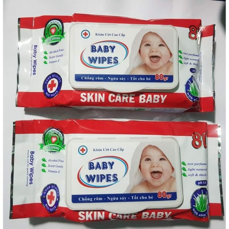 Khăn giấy ướt 80 miếng