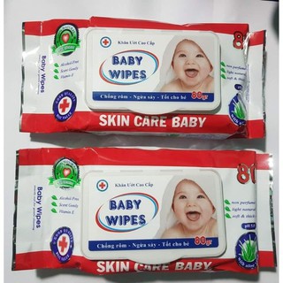 Khăn giấy ướt 80 miếng