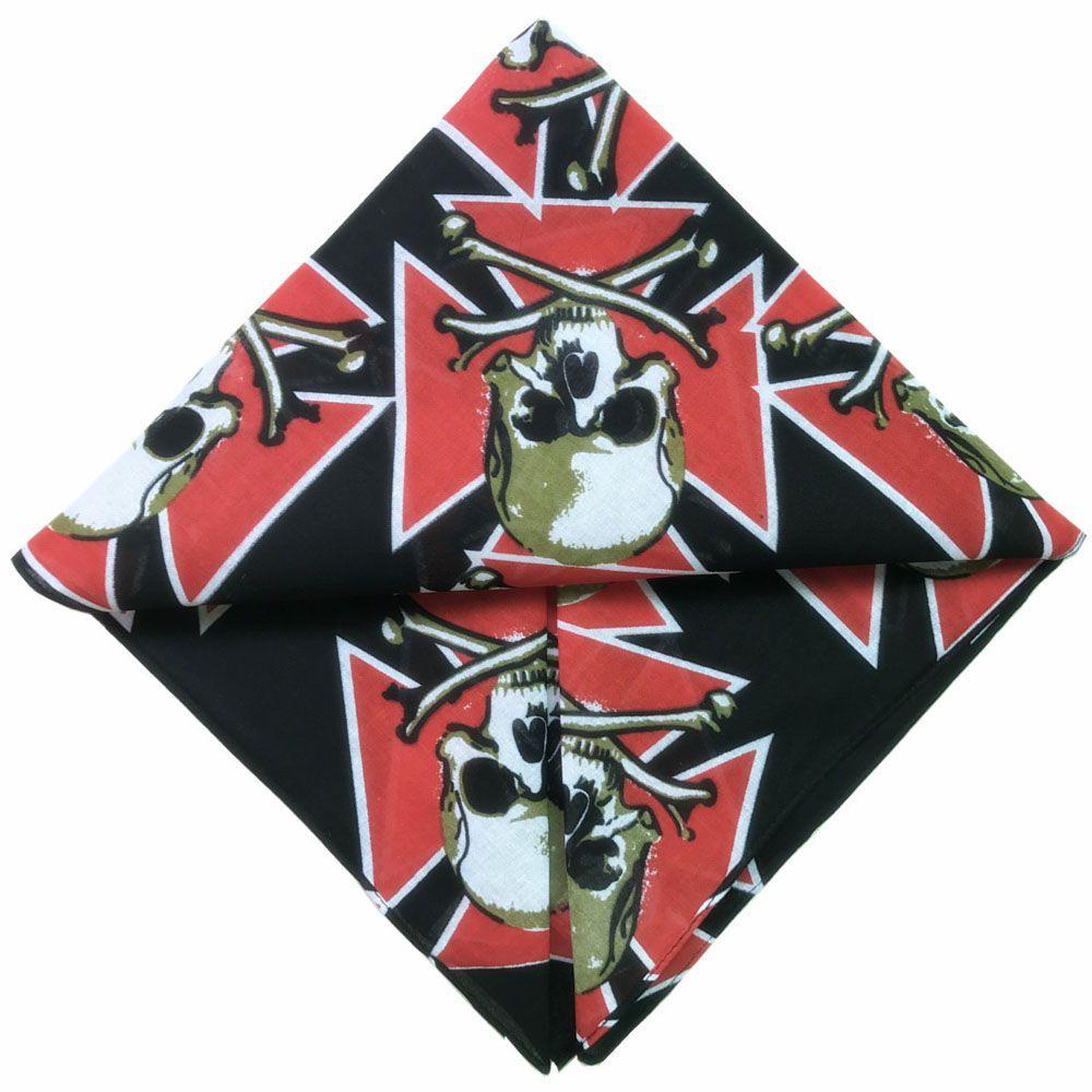 Augustine Băng Đô Bandana Hình Vuông Nhuộm Màu Liền Mạch Phong Cách Hip Hop DIY BMX Cho Hoạt Động Thể Thao Ngoài Trời