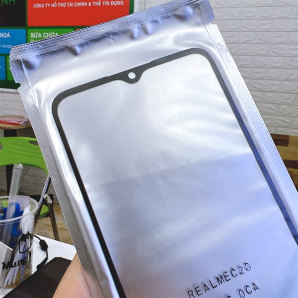 Kính ép OCA Realme C20 / C21 2021 / C11 2021 / C15 2021, bảo hành đổi trả.
