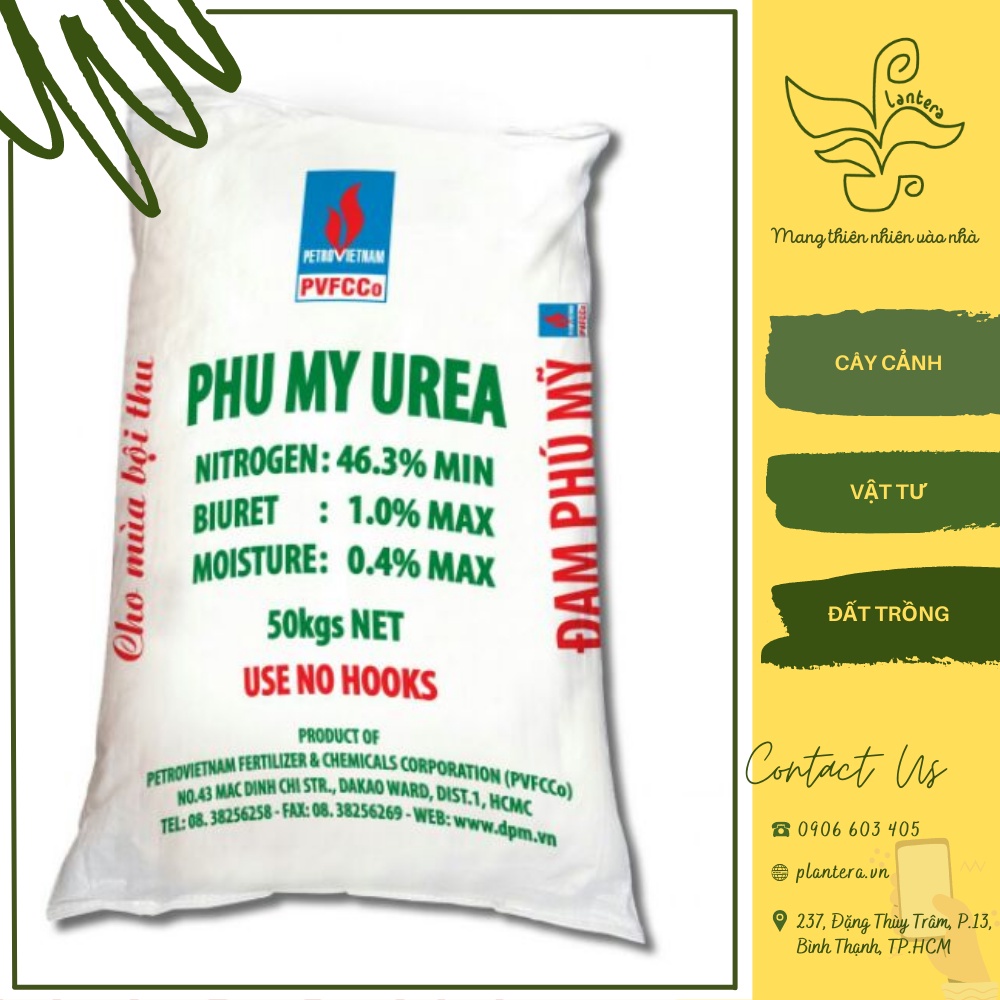Phân Ure Phú Mỹ 1Kg - Phân Vô Cơ - Phân Đơn