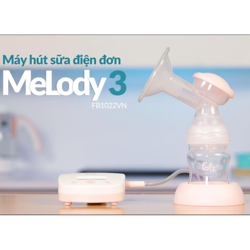 [BH 24 THÁNG] Máy hút sữa điện đơn Fatz Baby Melody có chế độ mát xa và kích sữa / 9 cấp độ lực hút