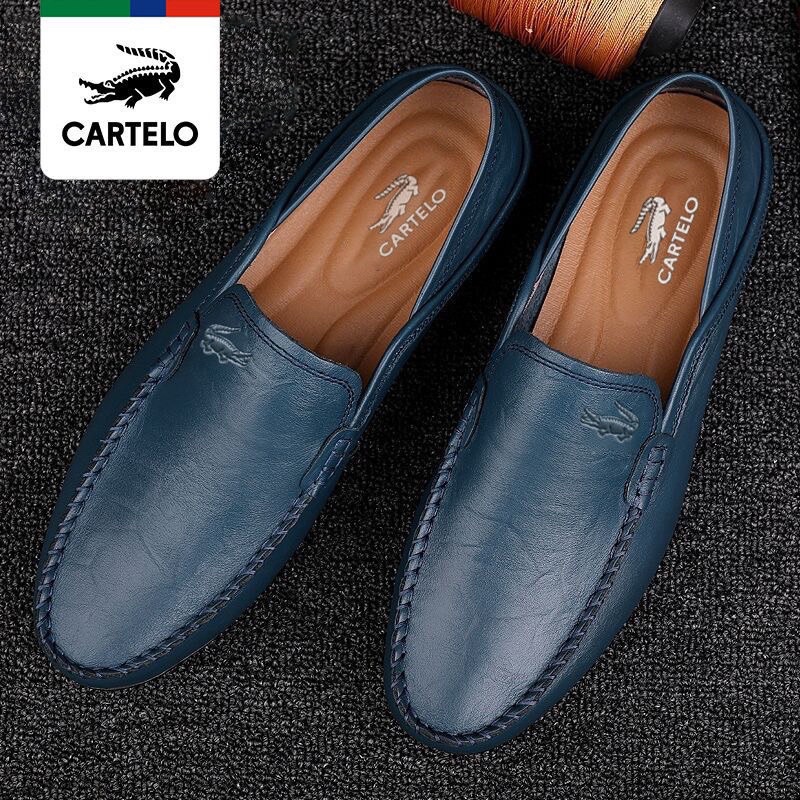 ✔️ Giày Lười Cá Sấu DA BÒ Hãng CARTELO