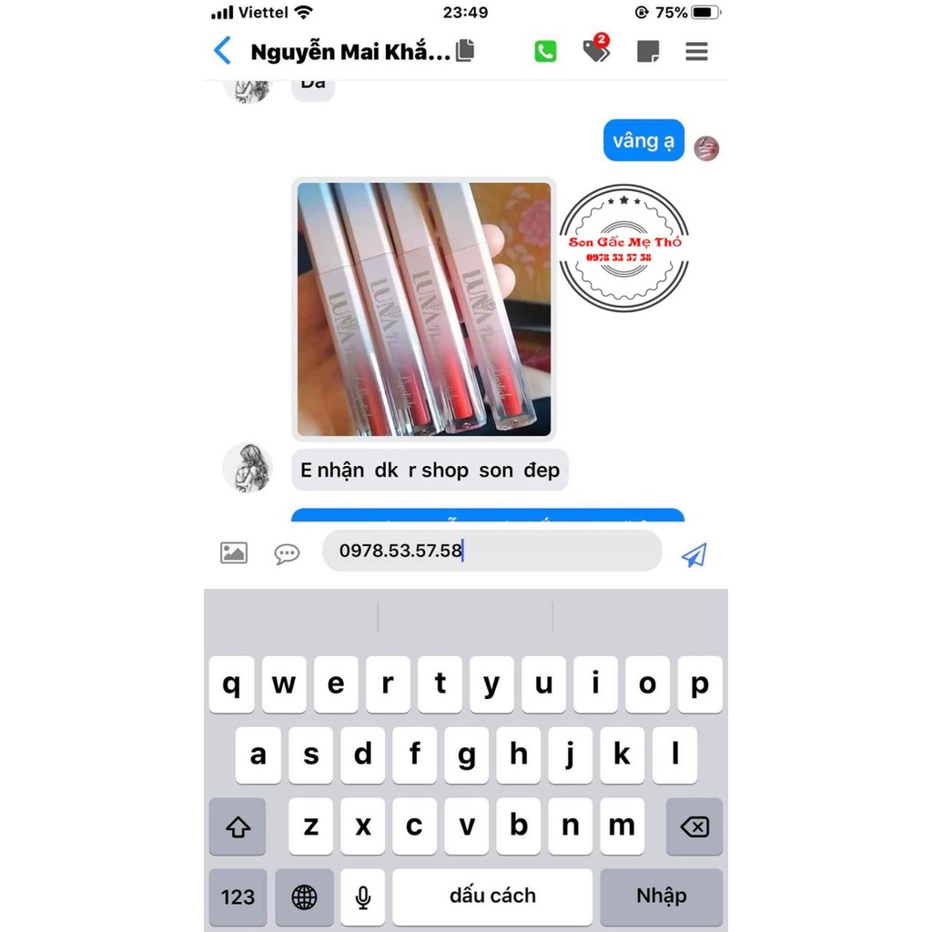 [CHẤT XỊN - SIÊU MỊN - 20 MÀU HOT TREND] Son Handmade Luna Natural - Không Chì | Thế Giới Skin Care