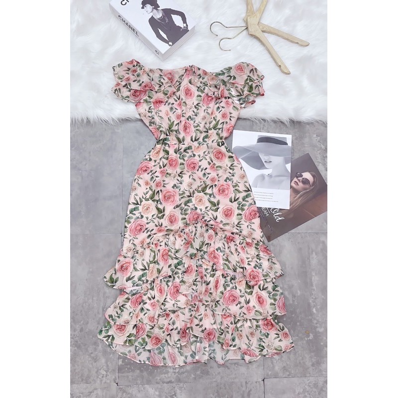 Váy đuôi cá dáng dài / Đầm đuôi cá xoè tôn dáng dự tiệc