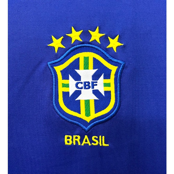 Áo Thun Thể Thao Bóng Đá Đội Tuyển Brazil 98 Phong Cách retro Cho Nam Giới