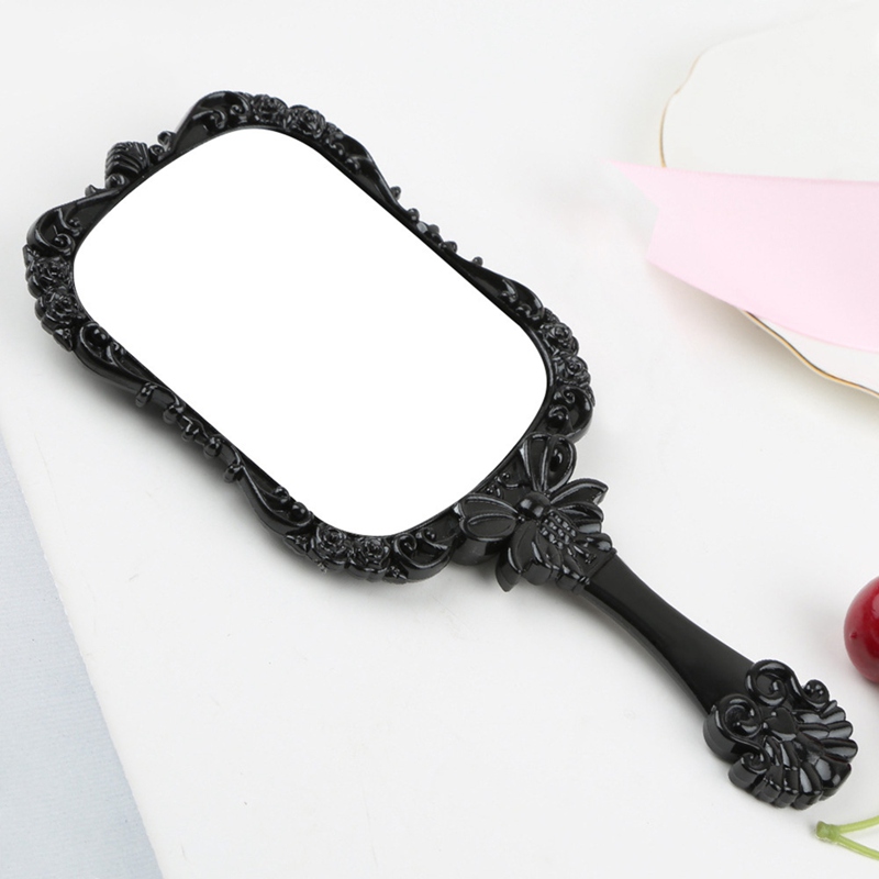 Gương trang điểm cầm tay 2 màu sắc tùy chọn tiện lợi