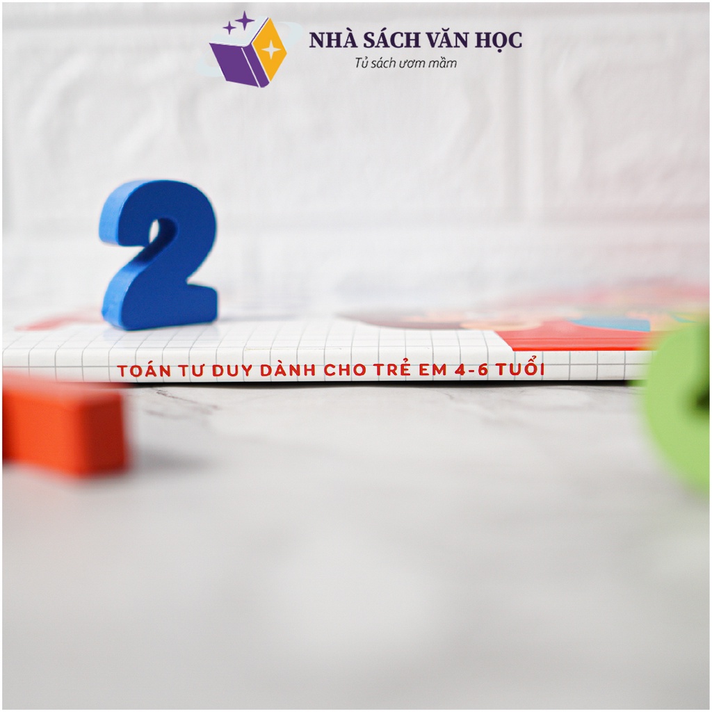 Sách Toán Tư Duy Dành Cho Trẻ Em 4 Đến 6 Tuổi
