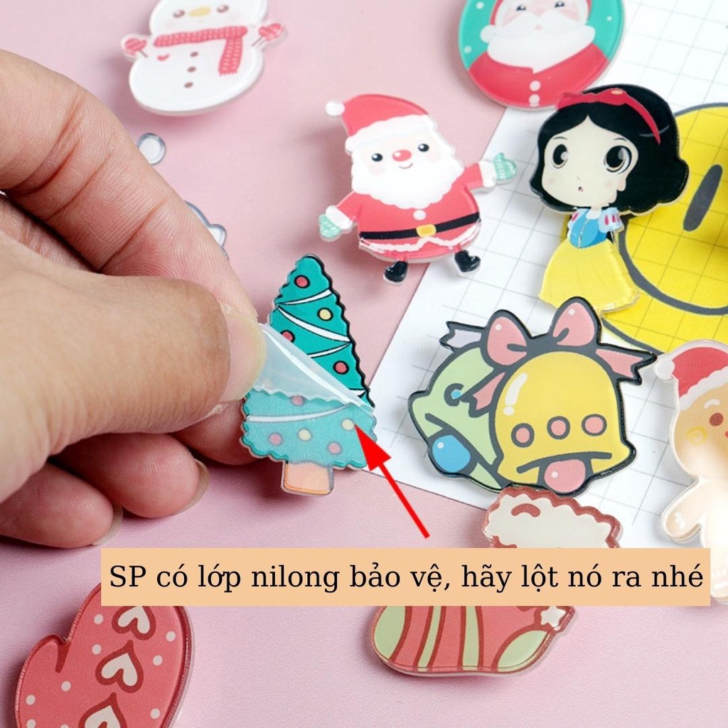 Huy Hiệu Cài Áo Noel, Pin Cài Balo Phong Cách Giáng Sinh - BEYOU