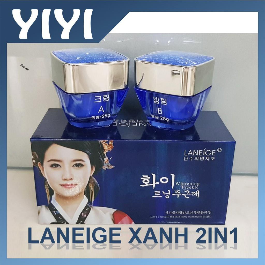 [SIÊU SALE] Mỹ phẩm Laneige xanh 2in1, mỹ phẩm chuyên làm mờ nám và dưỡng trắng da Laneige.