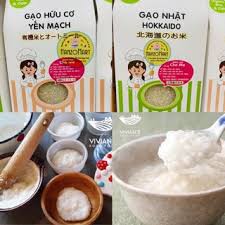 Gạo Nhật Hokkaido 500g cho trẻ từ 6 tháng tuổi, date mới 05.2022