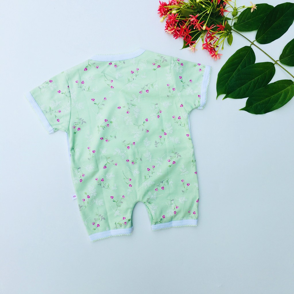 [MÃ SUPERKID GIÁ HỦY DIỆT] Bộ Bodysuit Thun Cotton Ngang Đùi Bé Sơ Sinh Gái BabyBean (MÀU NGẪU NHIÊN)