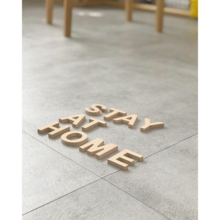 Chữ - Bảng Hiệu Từ A-Z Gỗ Beech