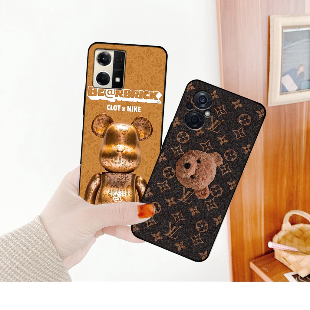 Ốp lưng Oppo Reno 8 4G / Reno 8 5G / Reno 8z 5G in hình bearbrick thời trang cao cấp.