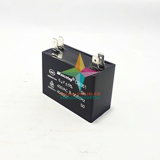 Tụ quạt 4 chân CBB61 MASCOTOP 1uF-1.5uF-2uF-2.5uF-3uF-4uF-5uF-6uF +-5%