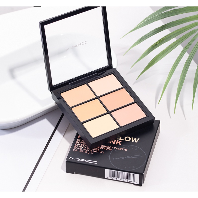 Bảng màu che khuyết điểm MAC sáu màu sắc đa năng làm sáng da | BigBuy360 - bigbuy360.vn