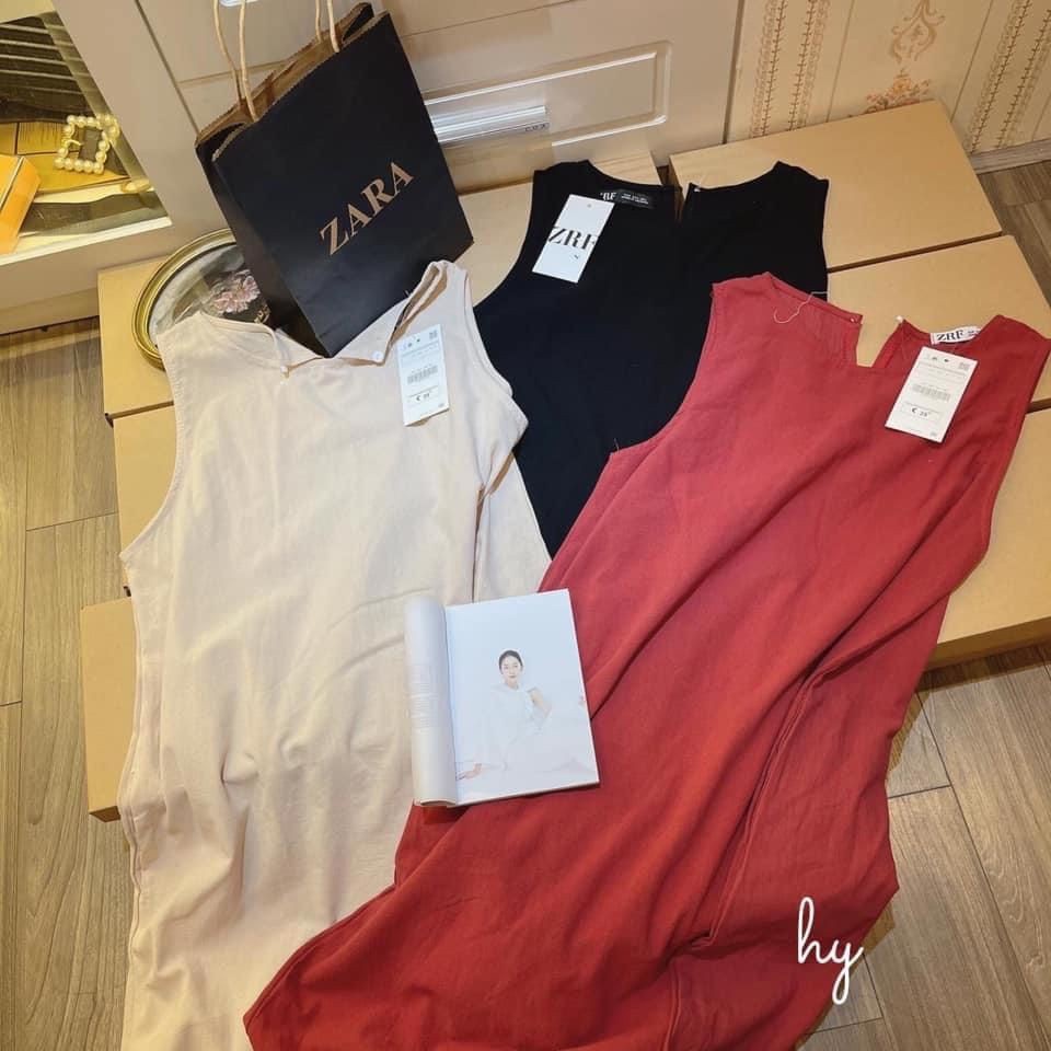 Váy đũi trơn sát nách hàng đẹp chất mát