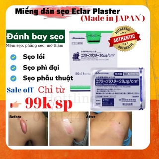 Miếng dán ép sẹo lồi Eclar plaster Hisamitsu Nhật Bản