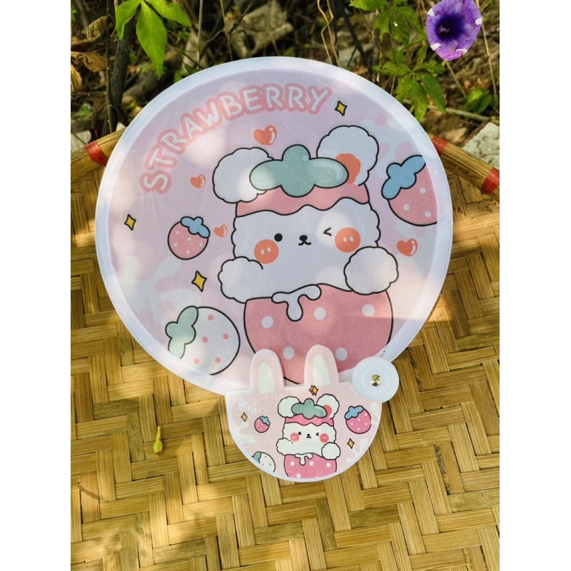 Quạt bung, xếp gấp gọn siêu dễ thương | BigBuy360 - bigbuy360.vn