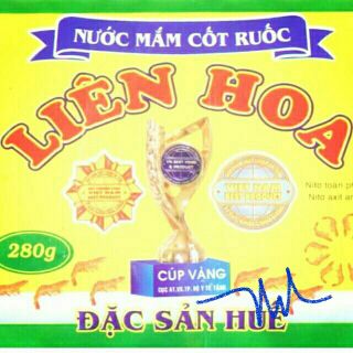 Nước mắm cốt ruốc Liên Hoa 280g