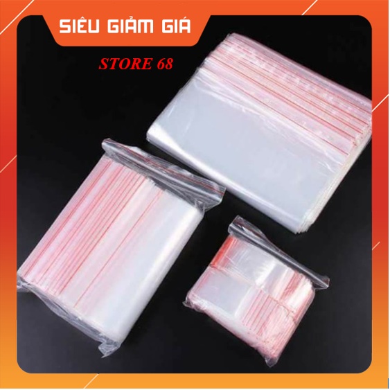 500gram Túi Zip Loại Tốt Đựng Gia Vị, Thực Phẩm, Thuốc Tây Nhỏ Gọn, Đủ Size - Ấn Vào Chọn Size