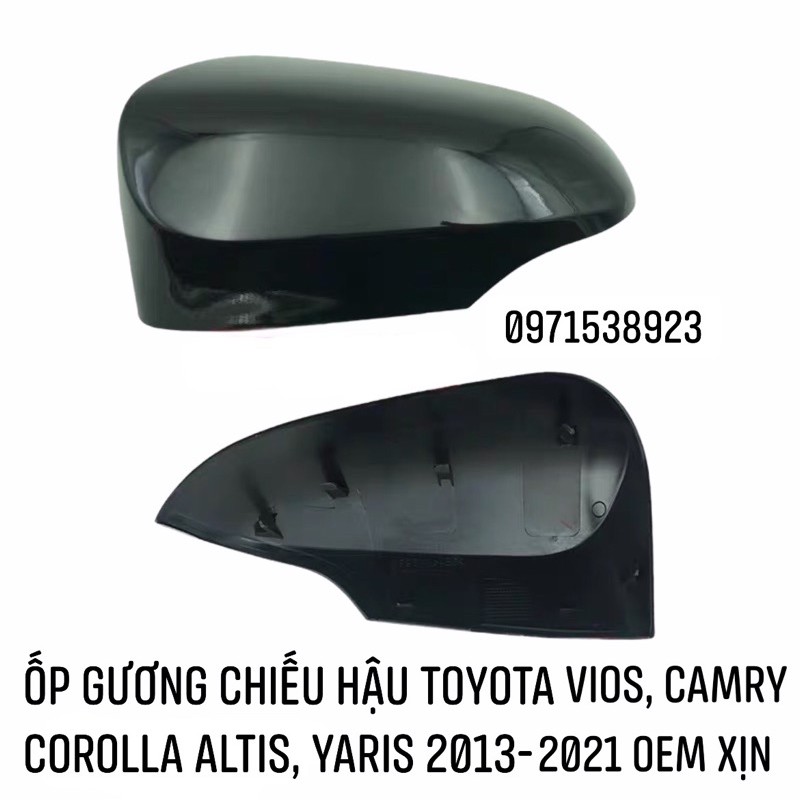 ỐP GÁO GƯƠNG CHIẾU HẬU và XI NHAN GƯƠNG TOYOTA VIOS, CAMRY, COROLLA ALTIS, YARIS 2013-2021