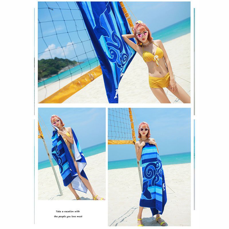 [Voucher &amp; Dịch vụ] Khăn Tắm Lớn , Khăn Trải Đi Biển Dã Ngoại, Tắm Biển Thời Trang, Họa Tiết Dễ Thương