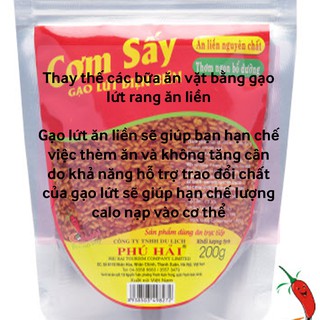 Cơm sấy gạo lứt điện biên 100g