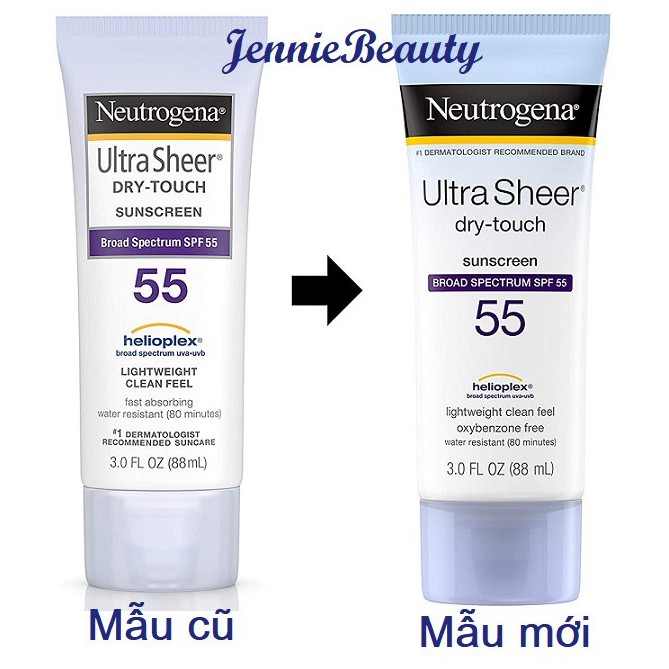 Kem chống nắng Neutrogena Ultra sheer spf 55 88ml