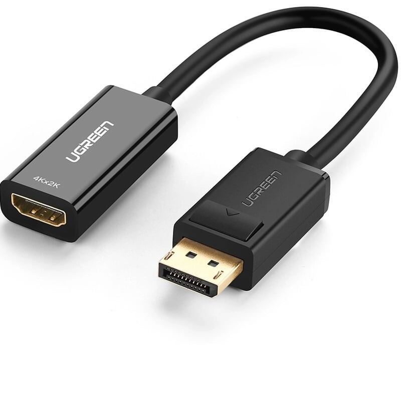 màu Đen Cáp chuyển đổi DisplayPort sang HDMI UGREEN 40363 40362 MM137