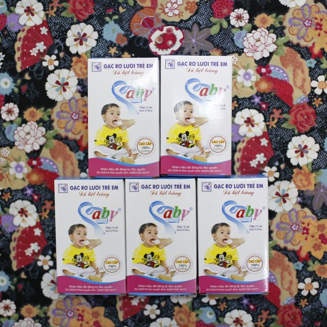 Hộp gạc rơ lưỡi Baby (5 cái)