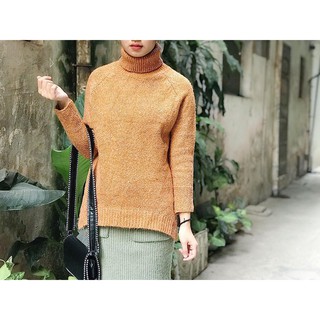 Áo len cao cổ luly trần