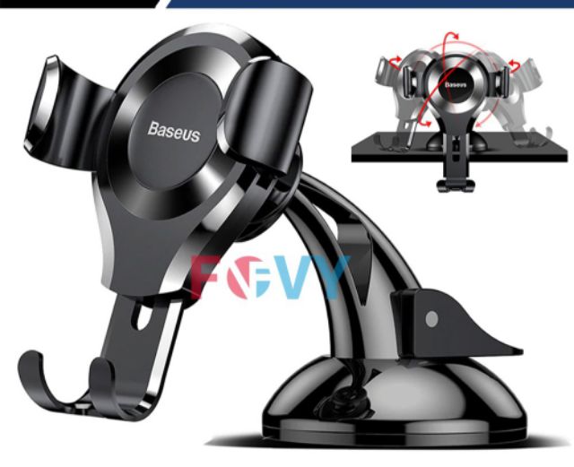 Giá đỡ điện thoại trên ô tô Baseus Osculum Type Gravity Car Mount SUYL-XP01