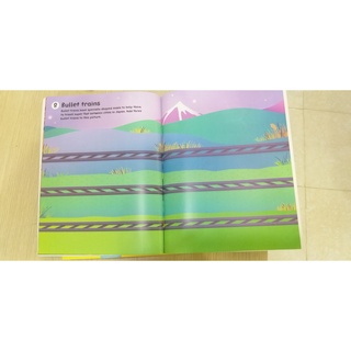 [Big Sale!] Dính dán - Usborne sticker book - Trains