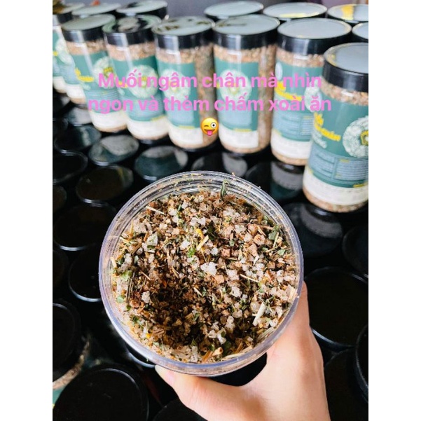 Muối ngâm chân thảo dược Bhnong