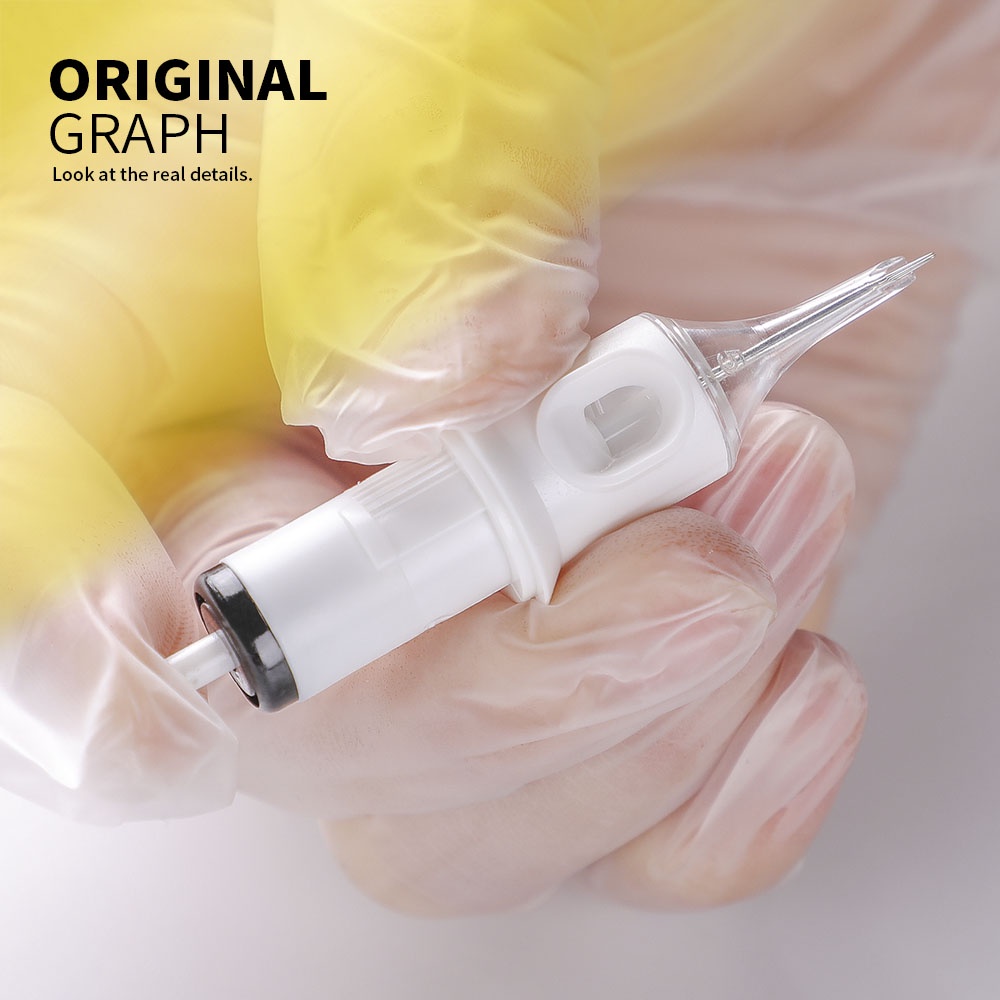 Hộp 5 Hộp Mực Xăm Hình Chuyên Dụng #Hộp Múc Kim Mềm Cao Cấp 12=0.35mm